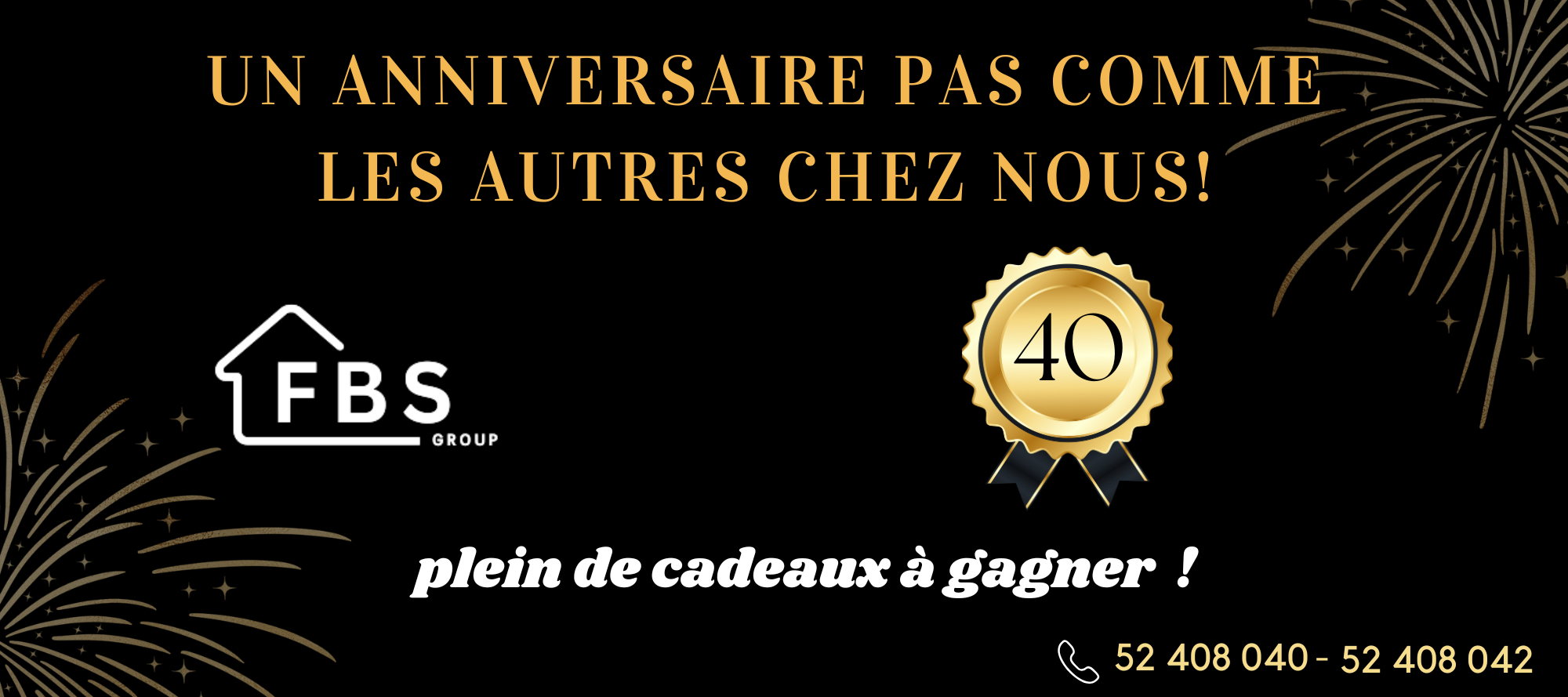 🎉 40 ans d’expérience et de savoir-faire chez FBS  !