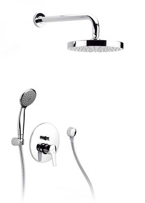 kit mitigeur de douche encastré avec inverseur douz