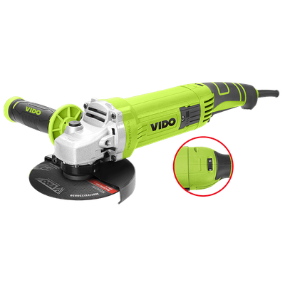 meuleuse d'angle à vitesse variable 1200w 125mm