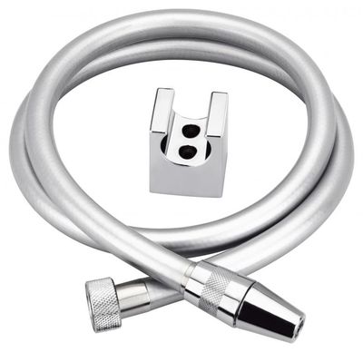 flexible de toilette argent zarzis 1m