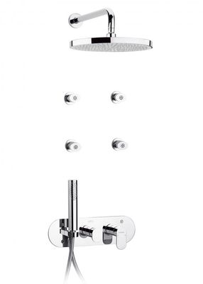 kit mitigeur de douche encastré avec inverseur hydromassage sfax