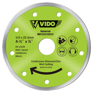 disque de coupe au diamant humide