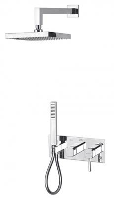 kit mitigeur de douche encastré avec inverseur zarzis