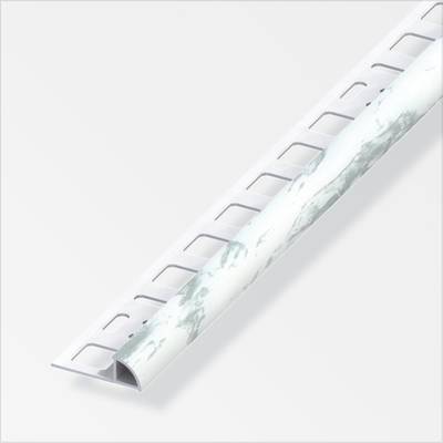 baguette profilé marbre/blanc