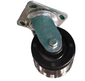 roul pivot 100 plaq anti chaleur noir graisseur