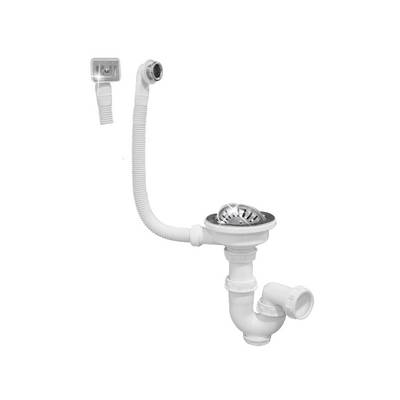 vidage evier inox/gres simple bac a panier ø90