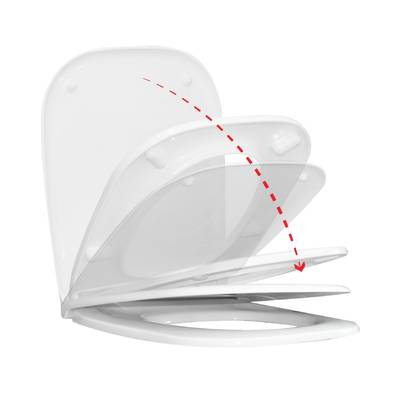 abattant soft close declipsable palma