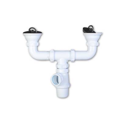 te de vidage bi-bac + anneau